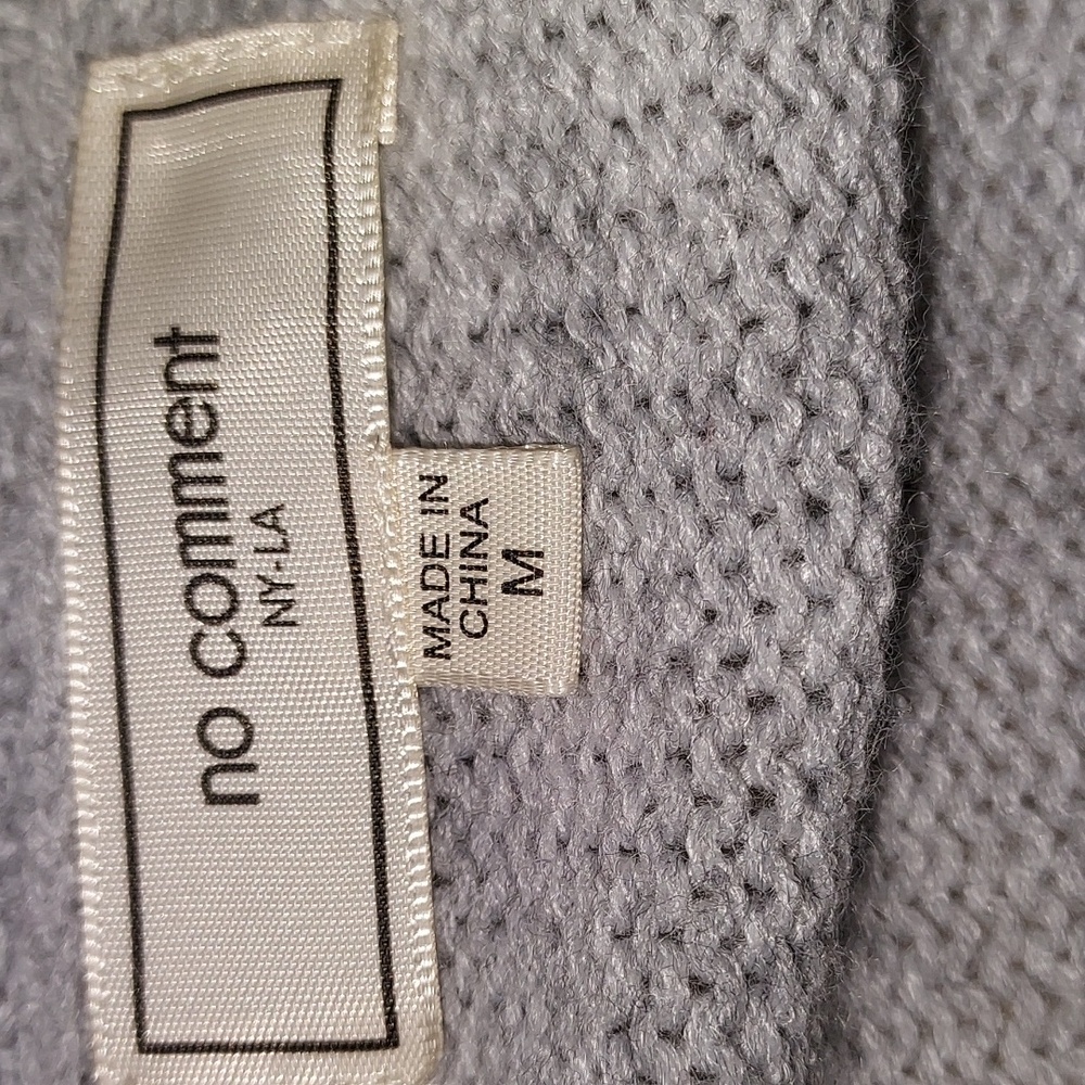 No Comment Crop Sweater - Picture 5 of 9